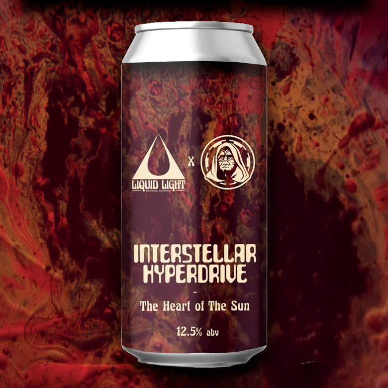 Liquid Light x Emperor's - Interstellar Hyperdrive - Heart of The Sun - 12.5% BA Rum Raisin Imperial Porter
