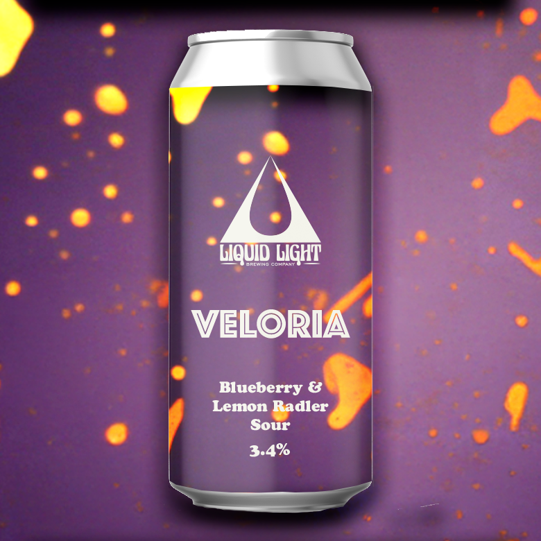 Veloria - 3.4% Lemon & Blurberry Radler Sour